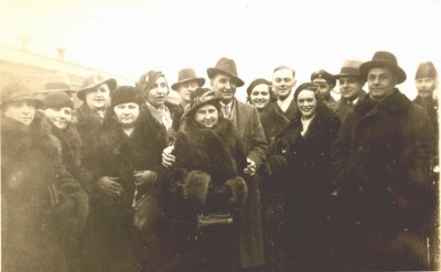 The Family Leaving Manchuria about 1935