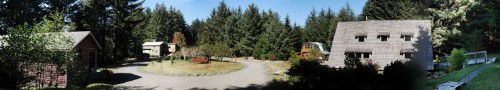 Houses from the Driveway